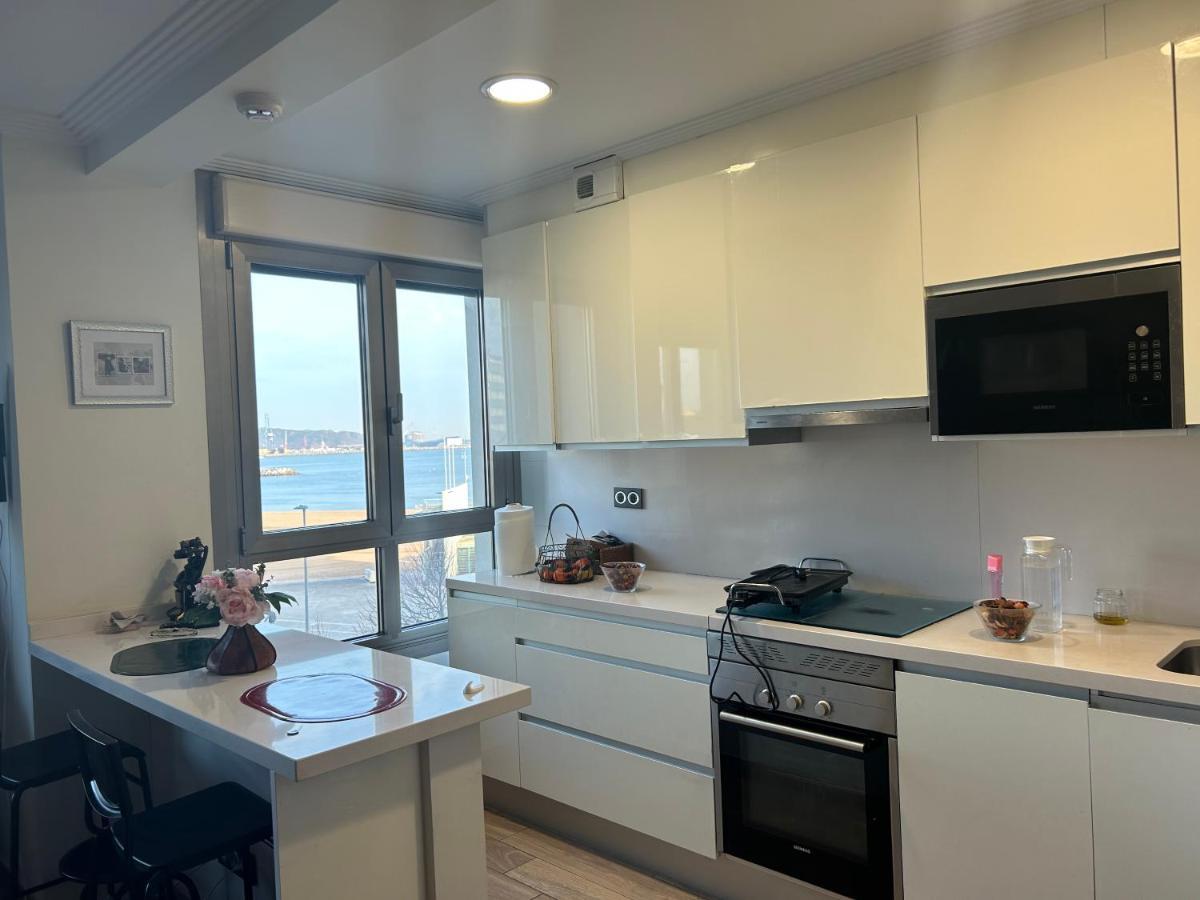 Appartamento Residencial Playa Poniente 66 De Gijón Esterno foto