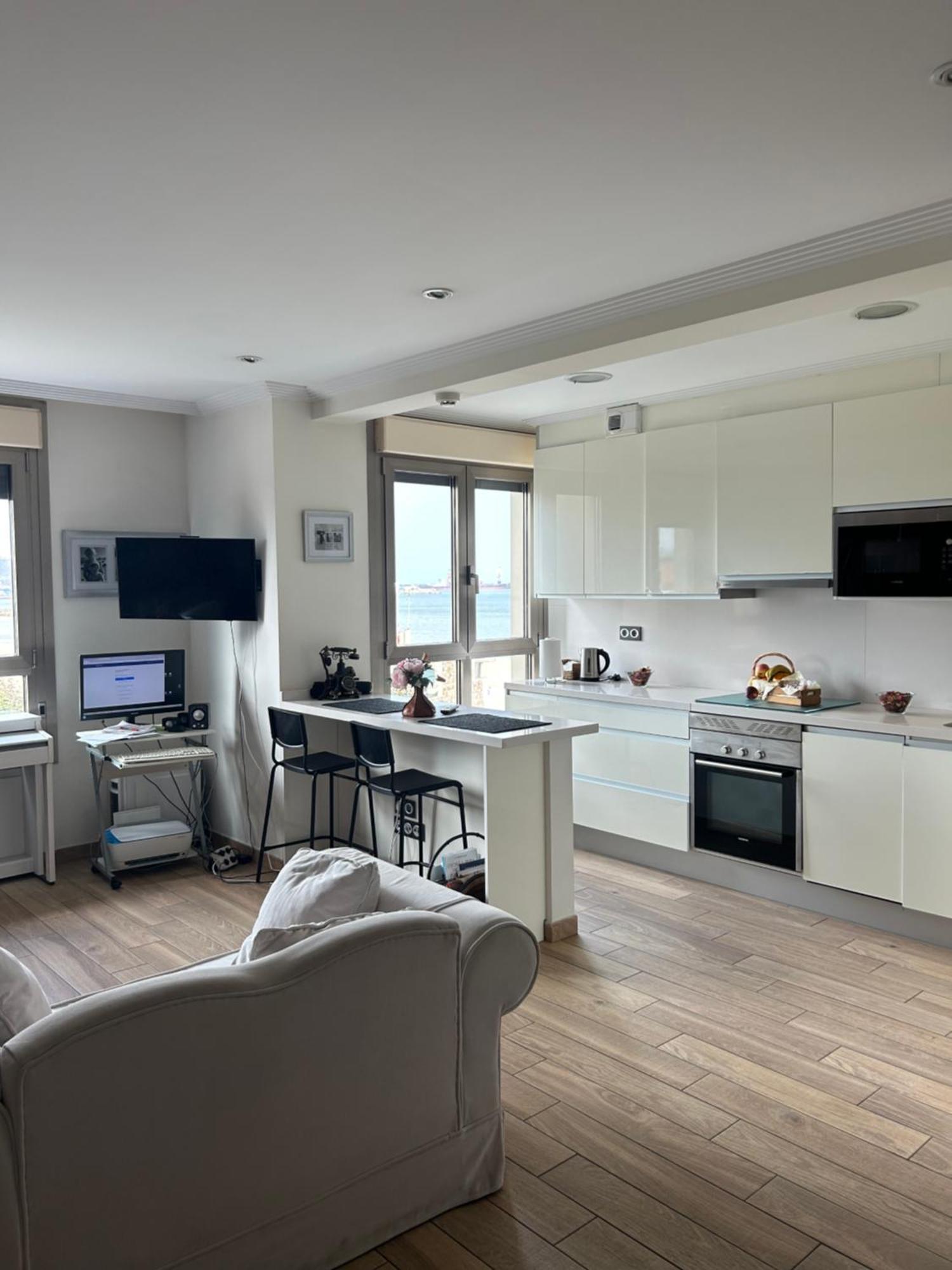 Appartamento Residencial Playa Poniente 66 De Gijón Esterno foto